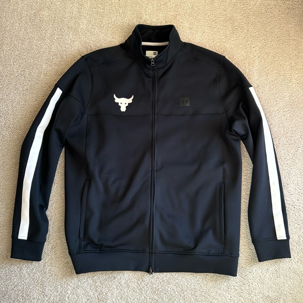 Under Armour The Rock zip up jacket size L